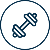 Dumbbell icon